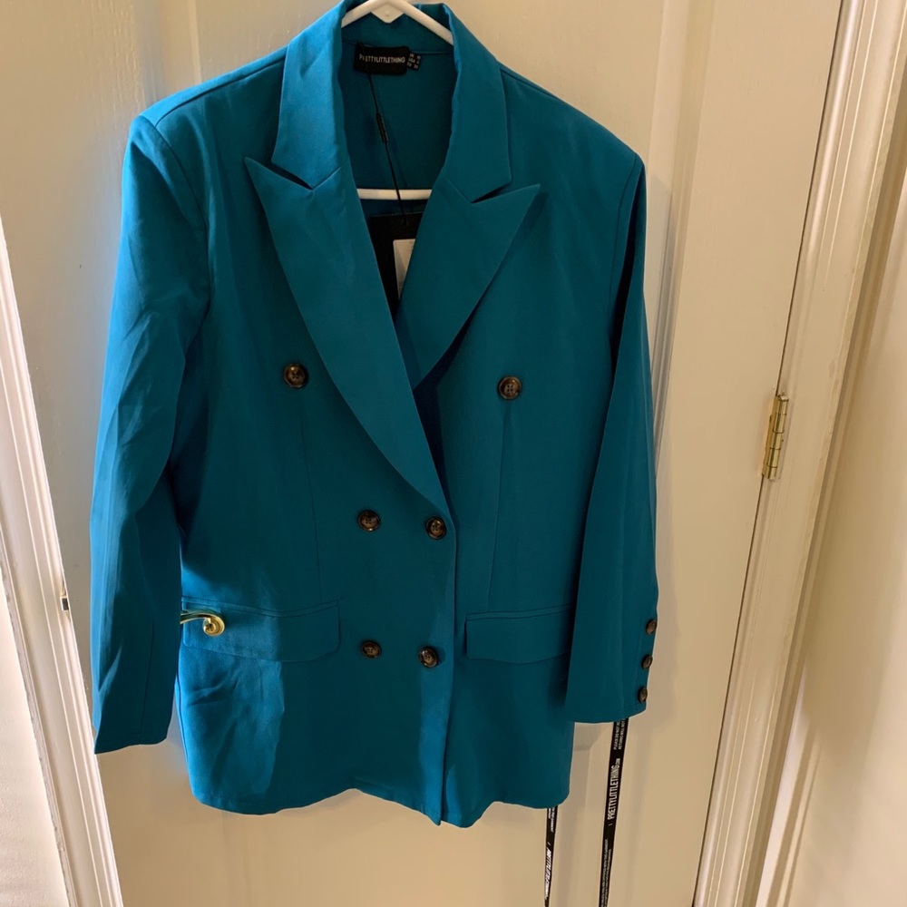 Blue suit